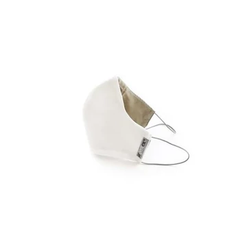 Ezüstszálas, bőrvédő fehér arcmaszk – női (M)