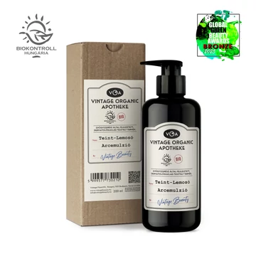 Vintage Organic Apotheke Teint Lemosó Arcemulzió (BIO MINŐSÍTETT)