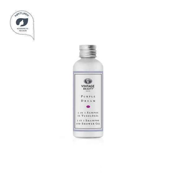 Purple Dream 2 IN 1 sampon és tusfürdő gél mintaflakon 30 ml